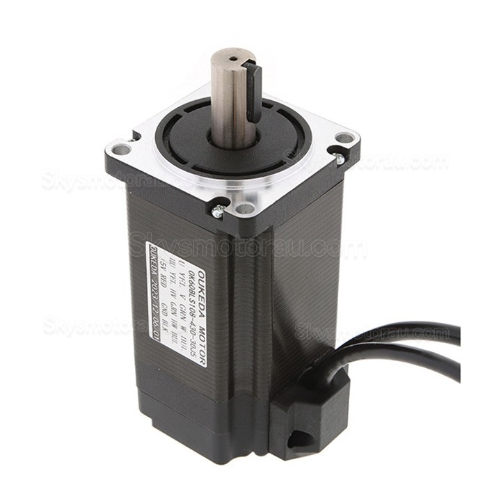 24V 300W/400W Brushless DC Motor BLDC Motor OK60BLS108 3 Phase 3000RPM 95.55Ncm/127Ncm